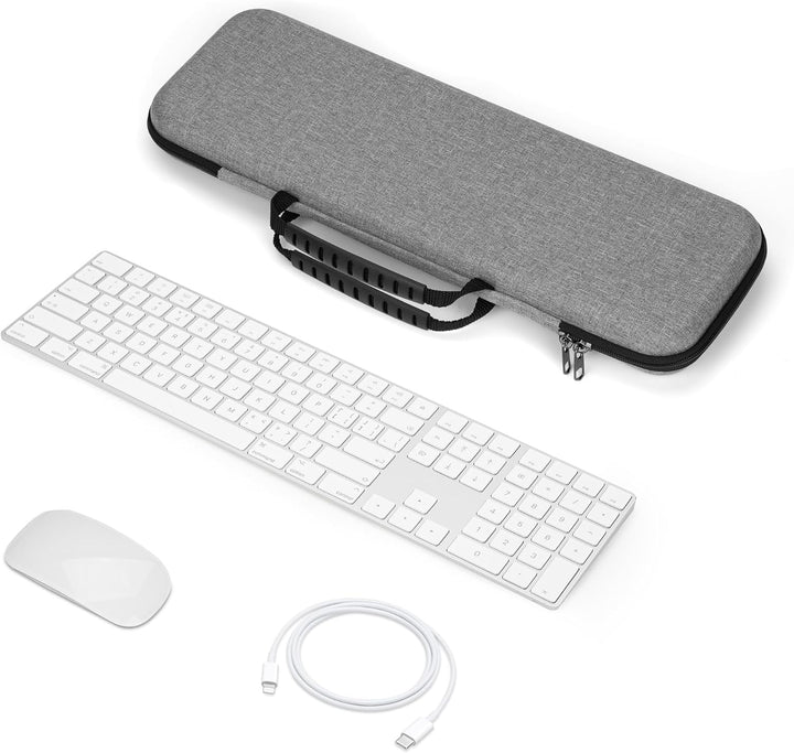 Geekria Tastatur-Tragetasche, Hartschalen-Schutzhülle, Reisetasche, kompatibel mit Apple Magic Keybo