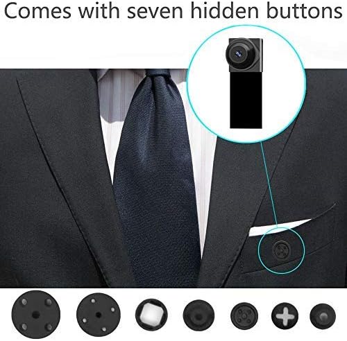 Mini Kamera, 1080P Videorecorder Tragbare Klein IP Kamera P2P Drathlos mit Bewegungsmelder, App Steu