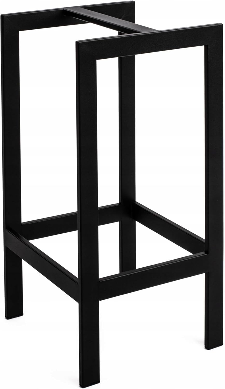 Kapaga - GESCHWEIssT - ohne Verschraubung, ohne Montage, Kaminholzregal aus Metall, Schwarz 25x25x50