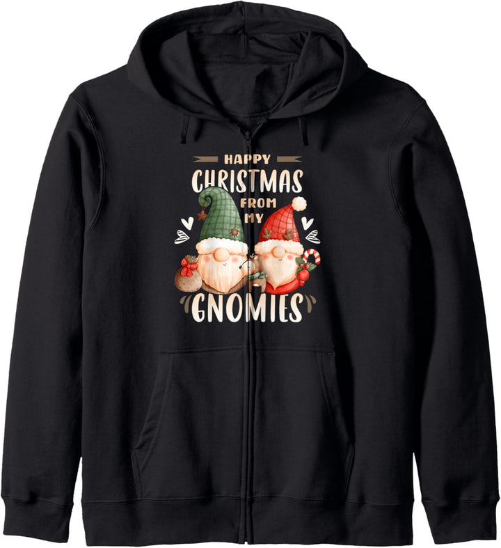 Weihnachtsmann Wichtel, Happy Christmas, Weihnachten Kapuzenjacke