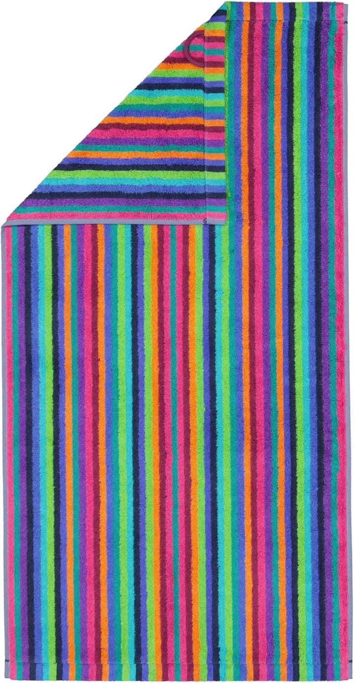 CAWÖ Home Handtücher Life Style Streifen 7048 Multicolor - 84 Saunatuch 70x180 cm, Saunatuch 70x180