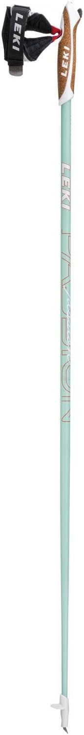 LEKI Passion Nordic Walking Stock 100 Mint/White/Coral, 100 Mint/White/Coral