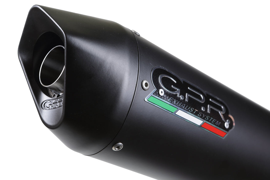 GPR Exhaust System, Auspuff, DB.31.FUNE, Endkappe genehmigt, mit Derbi Senda Drd R/Sm 2009/13 Furore