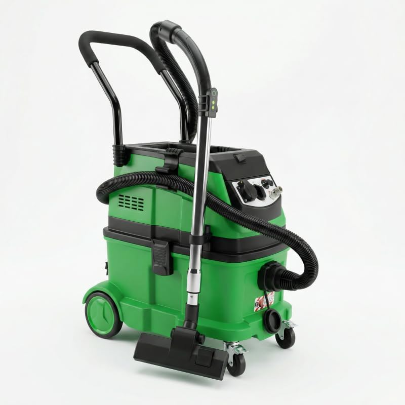 Industriesauger mit Klopffunktion 1600W Bausauger mit Fernbedinung Nassauger mit Steckdose Druckluft