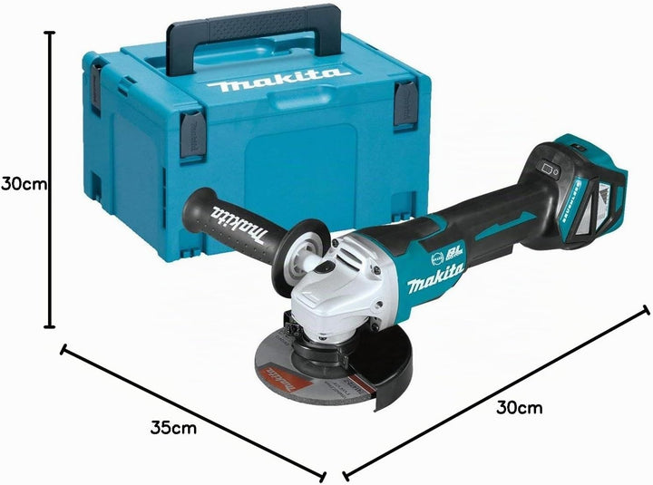Makita DGA517ZJ Schleifer, Blau