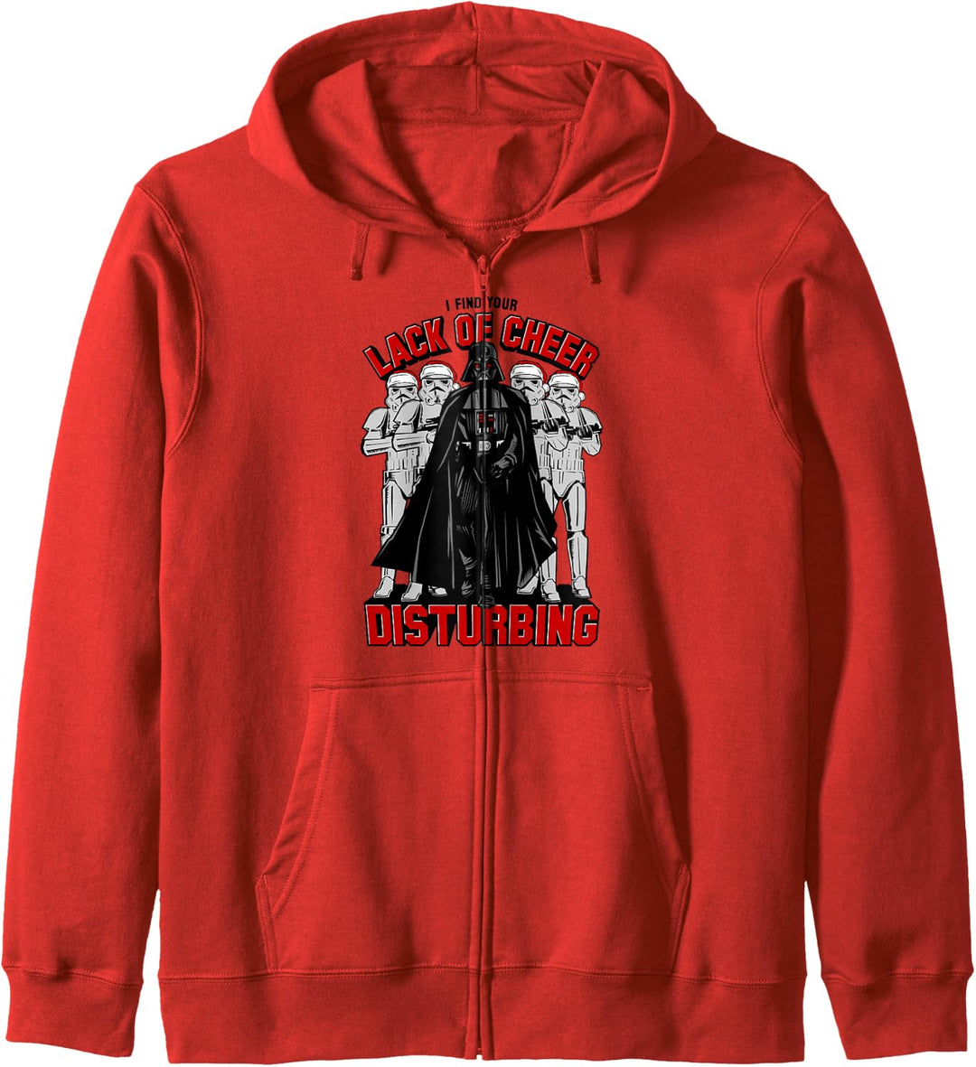 Star Wars Darth Vader Lack Of Cheer Is Disturbing Kapuzenjacke