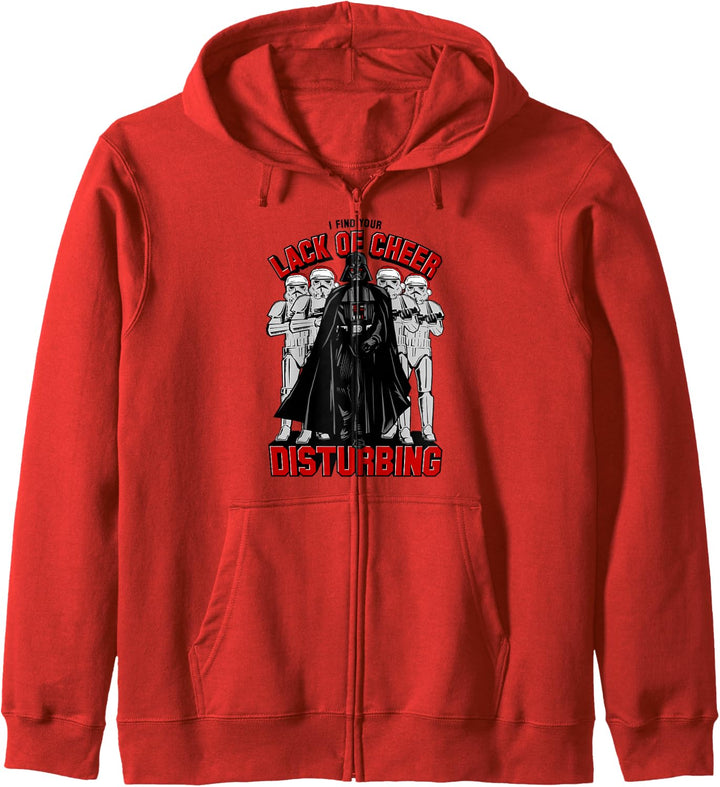 Star Wars Darth Vader Lack Of Cheer Is Disturbing Kapuzenjacke