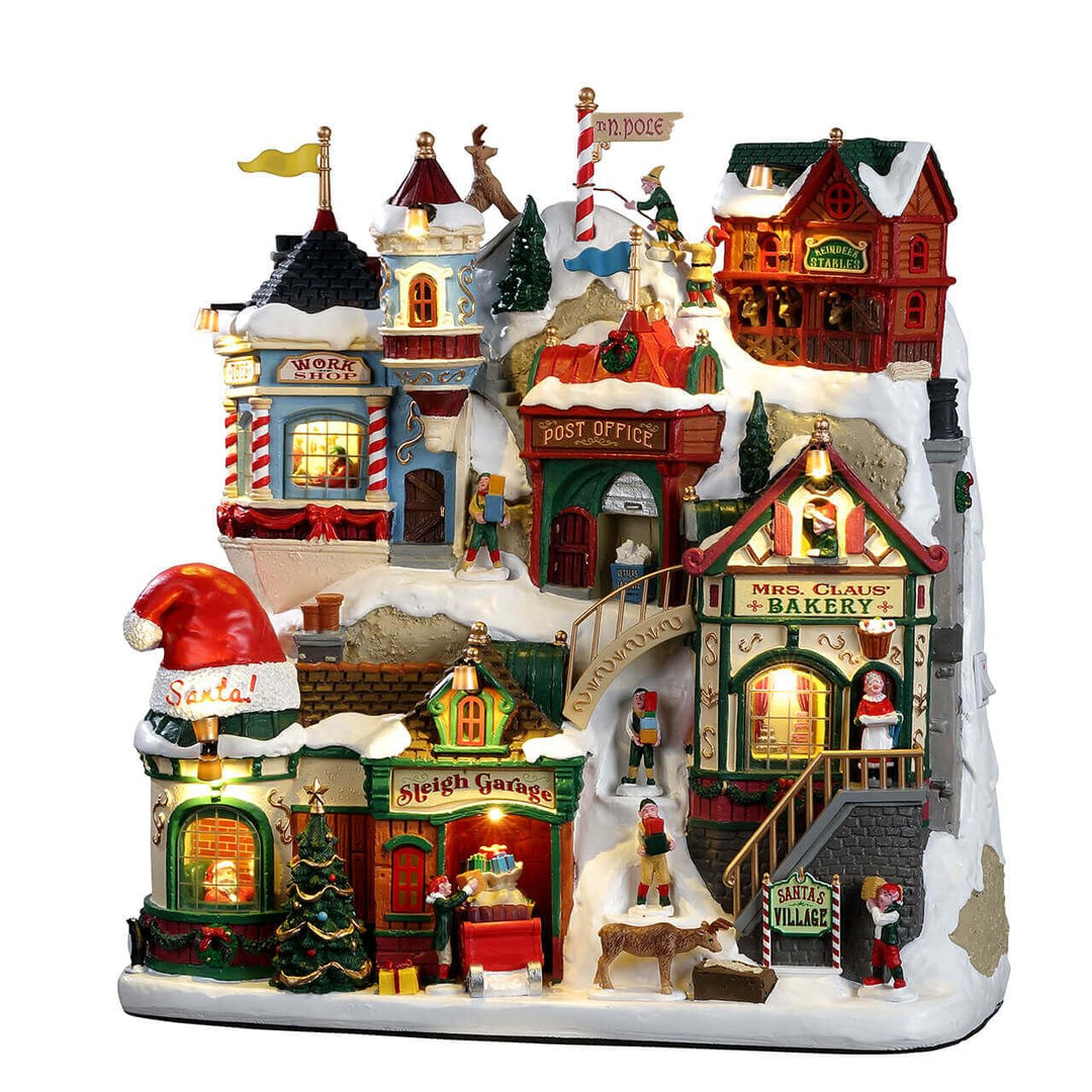 Lemax 25925 Santa's Wonderland Facade: Santa's Village