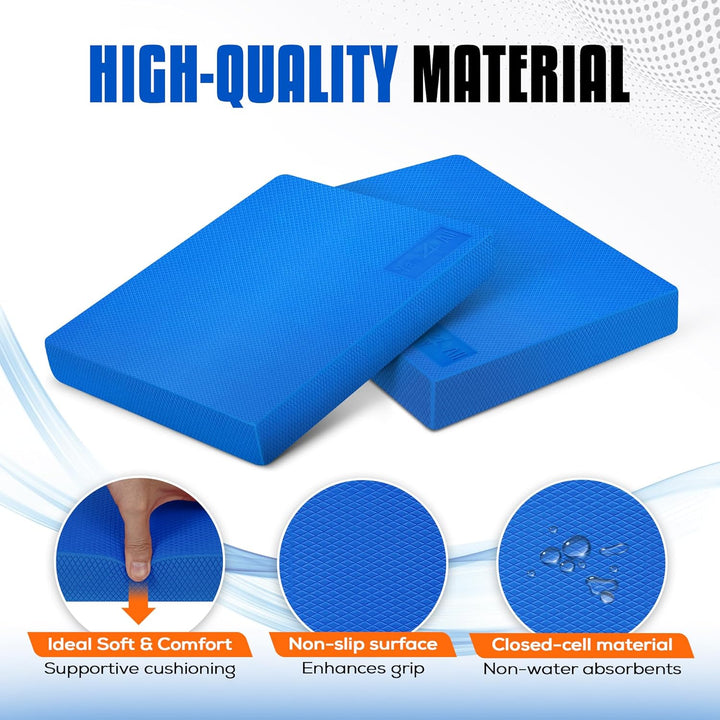Yes4All Balance Pad L XL inkl, balance pad erwachsene für Stabilität; balance-pad für Fitness-Workou