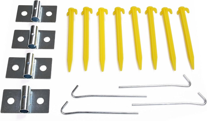 your GEAR Pole Set Windbreak - Aluminum Stangen für Sicht- und Windschutz, teleskopierbar, 100-180 c