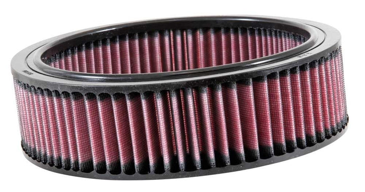 K&N E-1100 Waschbarer und wiederverwendbarer KFZ Tauschluftfilter Rot