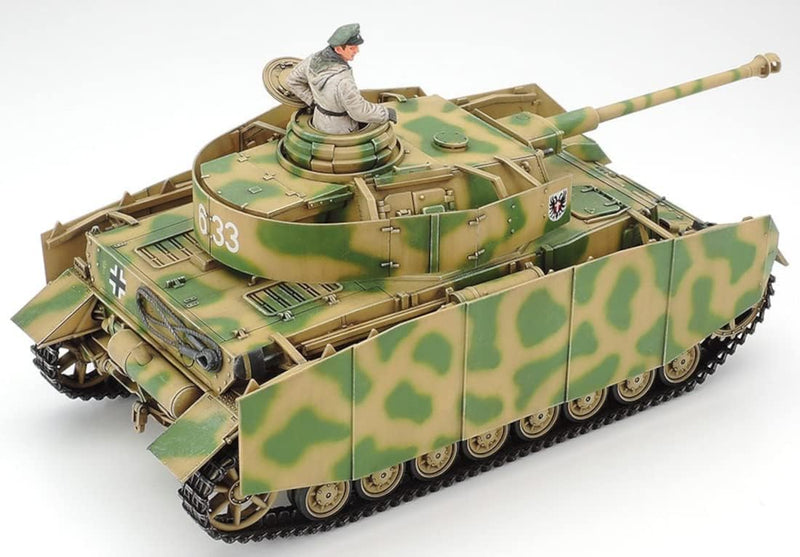 TAMIYA 300035209 300035209-1:35 WWII Sonderkraftfahrzeug 161/1 Panzer IV H FR (1),originalgetreue Na