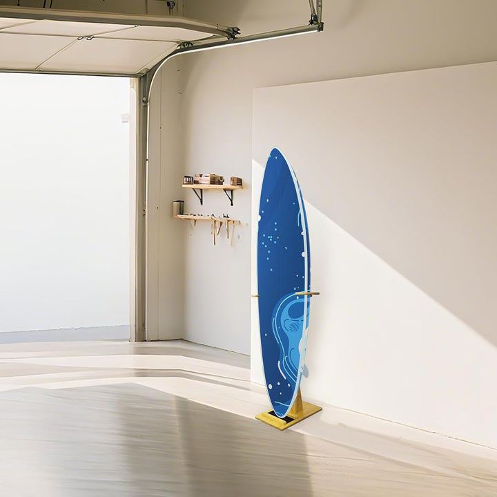 TWO STONES Paddle Board Rack Aufbewahrung, vertikaler Surfbrett-Ständer, Surfbrett-Rack für wandfrei