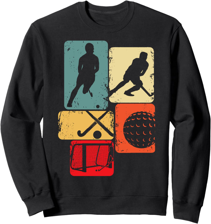 Feldhockey Hockey Hockeyspieler Jungen Kinder Sweatshirt