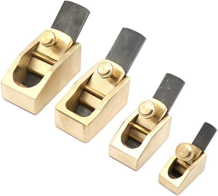 Geigenbauwerkzeug, Flachhobel, Handhobel, Holzbearbeitungshobel für Violinenhobel (1 Set/4 Stück)