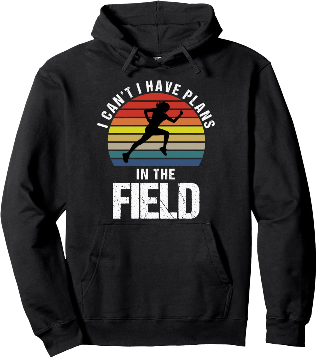 Ich habe Pläne auf dem Laufband Lustiger Sarkasmus Pullover Hoodie