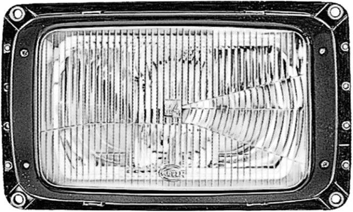 HELLA 1AG 003 434-051 Halogen-Hauptscheinwerfer - 12/24V - Referenzzahl: 37.5 - Einbau - links/recht