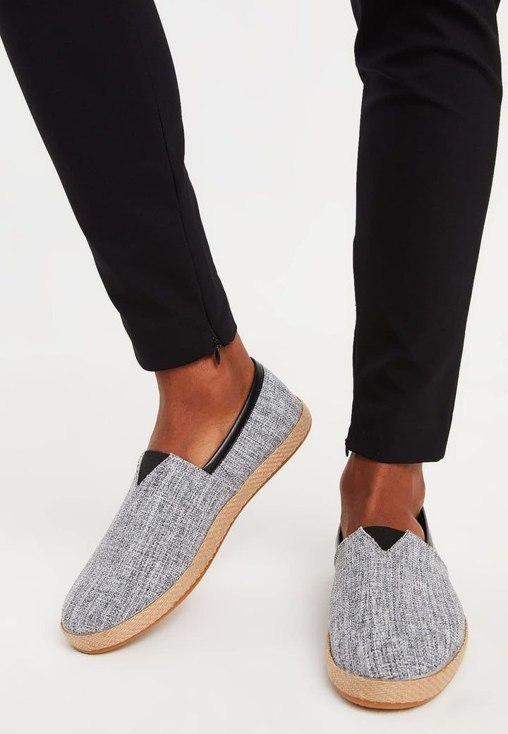 Leif Nelson Herren Espadrilles Schuhe weisse Freizeitschuhe Sommer Männer Sommerschuhe Jungen Slippe