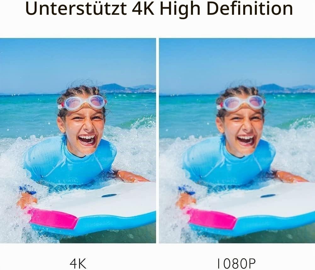 AKASO Action Cam EK7000 4K30FPS Action Kamera 170° Weitwinkel HD Unterwasserkamera 20MP WiFi wasserd