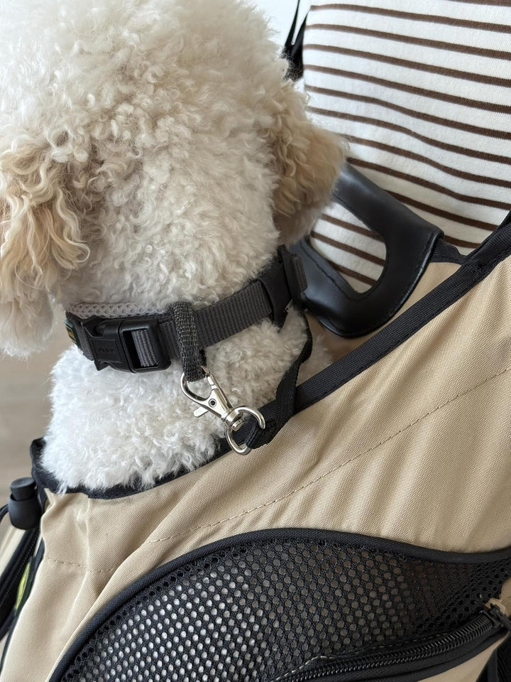 HUNTER KANGAROO Rucksack/Tragetasche, Hundetragetasche, Bauchtasche, kleine Hunde, Welpen 30 x 20 x