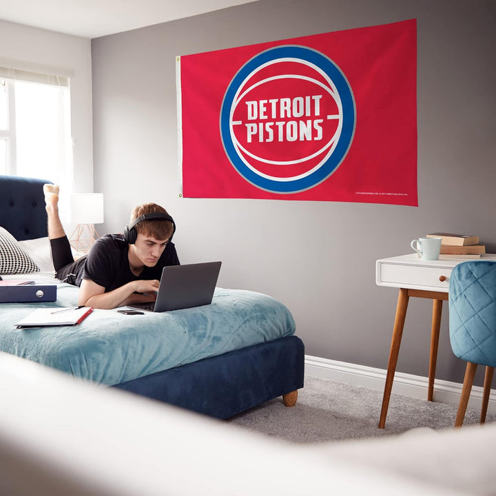 Rico Industries NBA 90 x 150 cm einseitige Wimpelkette mit Ösen, Denver Nuggets, Denver Nuggets