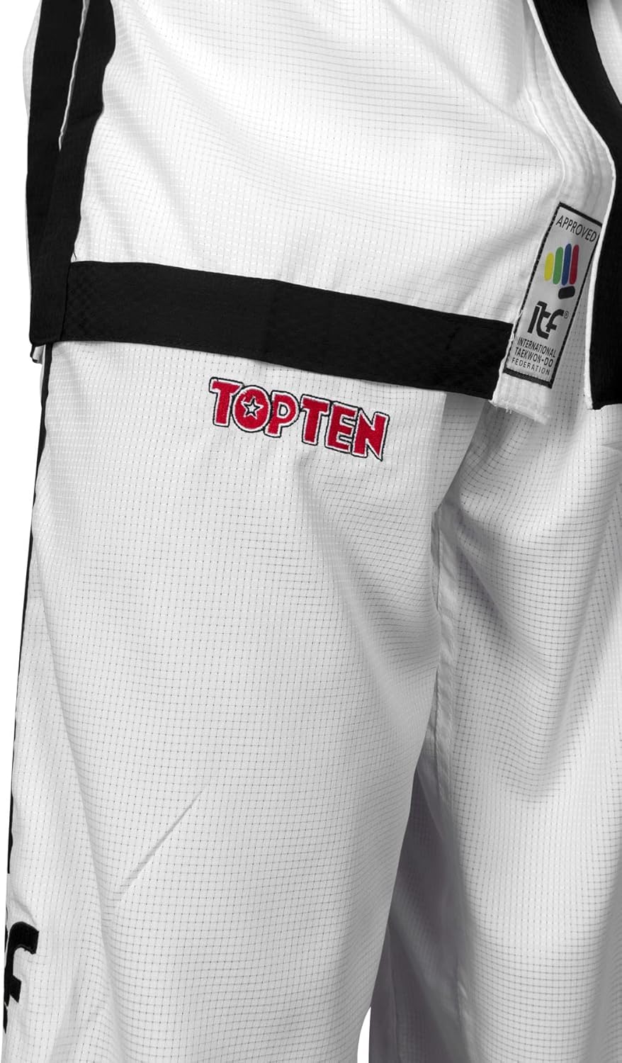 TOP TEN Master Instructor Dobok „Air Deluxe“ 160 Weiss, 160 Weiß