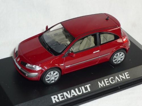 NOREV Renautl Megane Rot 3 TÜrer 2002-2009 Typ M 2 ii Generation 1/43 Modell Auto Modellauto