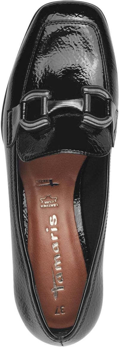 Tamaris Damen Halbschuhe 1-24316-43 Schwarz 38 EU Schwarz, 38 EU Schwarz