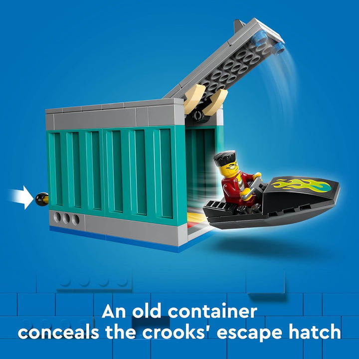 Lego City - Polizei Speedboat and Crooks' Hideout (60417)
