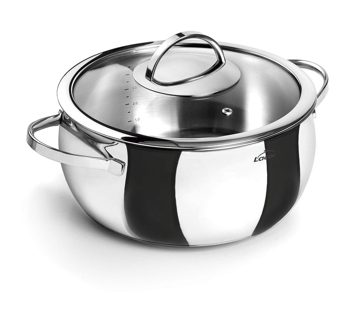 LACOR 79016 Bratentopf mit Deckel 16 cm