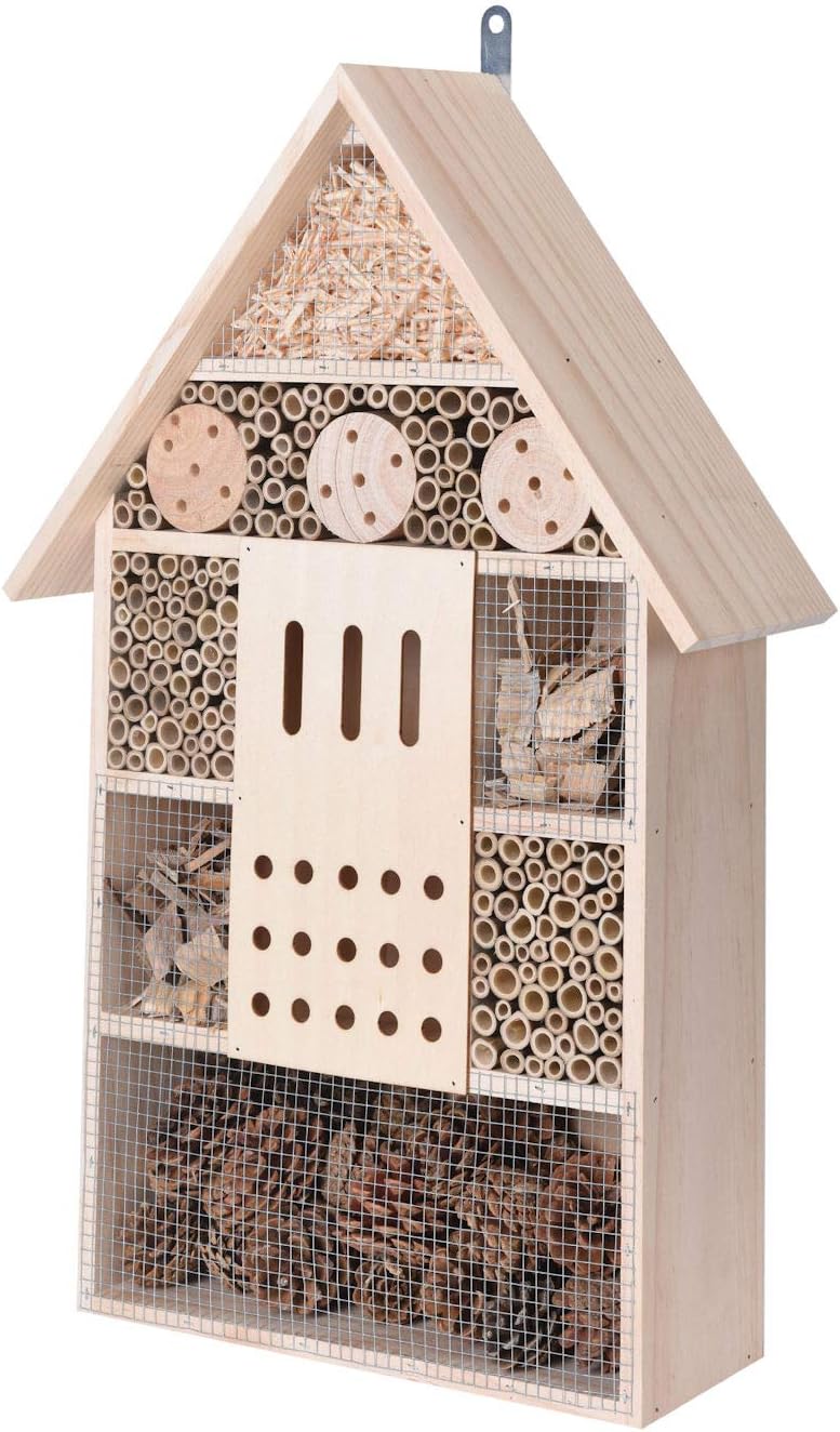 Insektenhotel XXL zum aufhängen - 51 cm x 35 cm x 10 cm - Insektenhaus zum hängen