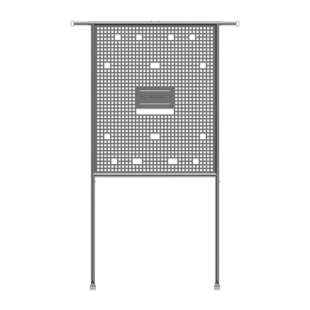 AC Infinity Gerätehalter für Growzelte – Wandtafel aus Stahl mit Kabelmanagement, zur Montage von Ve
