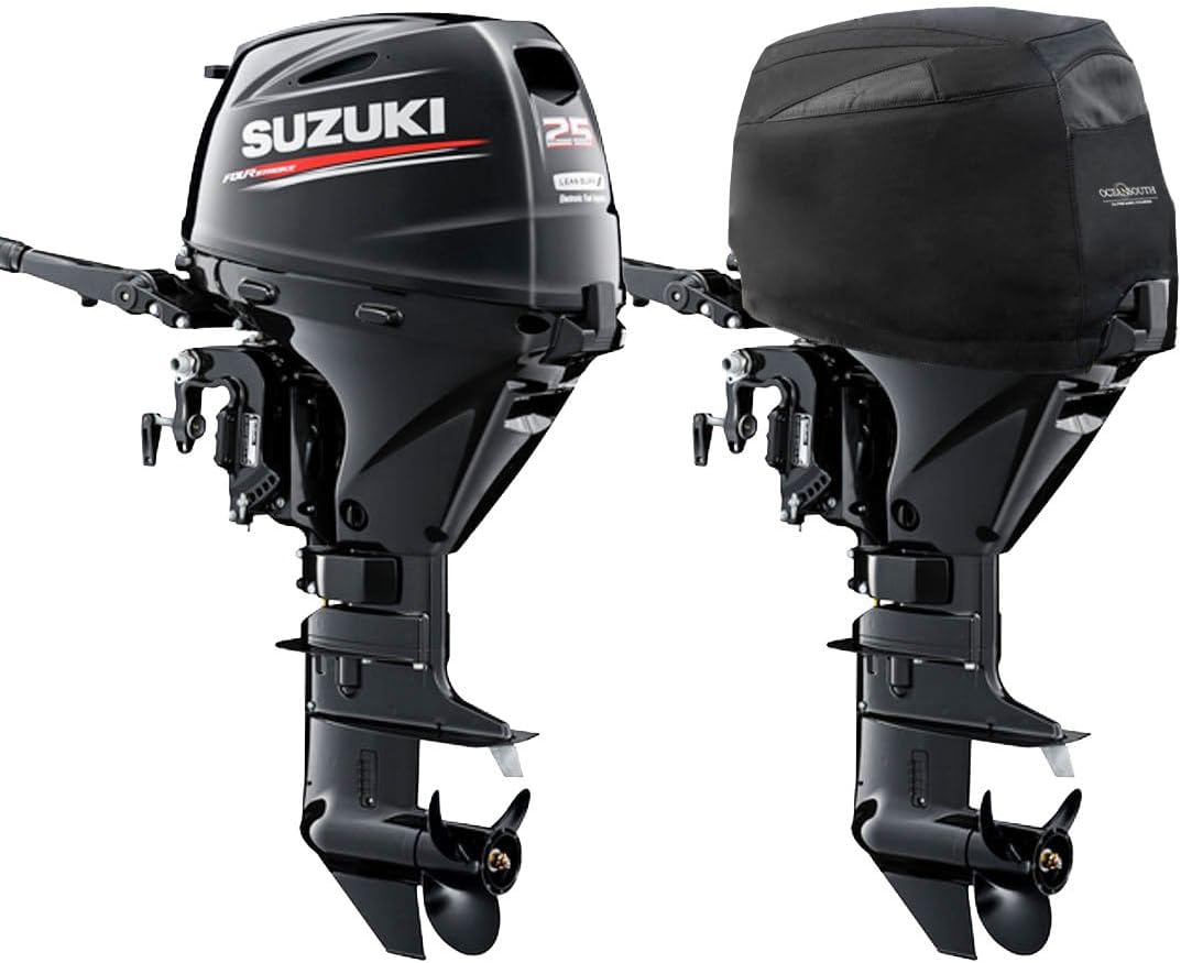 Oceansouth "Vented Cover, Belüftete Abdeckung passend für Suzuki Aussenborder, 25-30HP 3CYL (2014>)