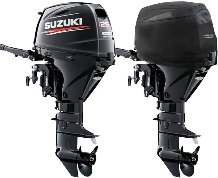 Oceansouth "Vented Cover, Belüftete Abdeckung passend für Suzuki Aussenborder, 25-30HP 3CYL (2014>)