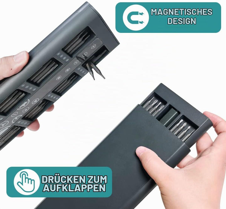Elektrischer Schraubendreher, 66 in 1 Multifunktionsschraubendreher Präzision Schraubendreher Sets m