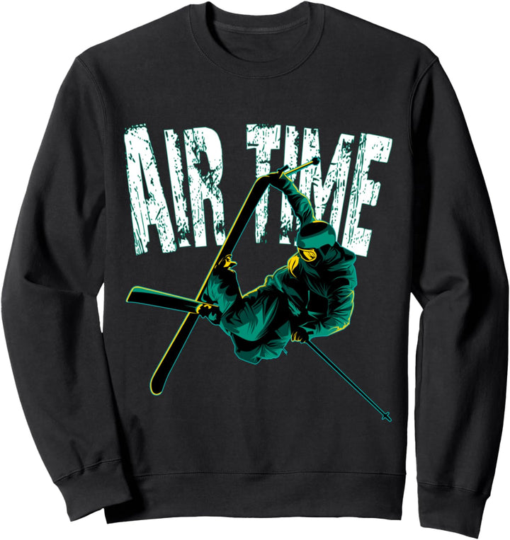 Slopestyle Air Time - Cool Freestyle Ski Sweatshirt