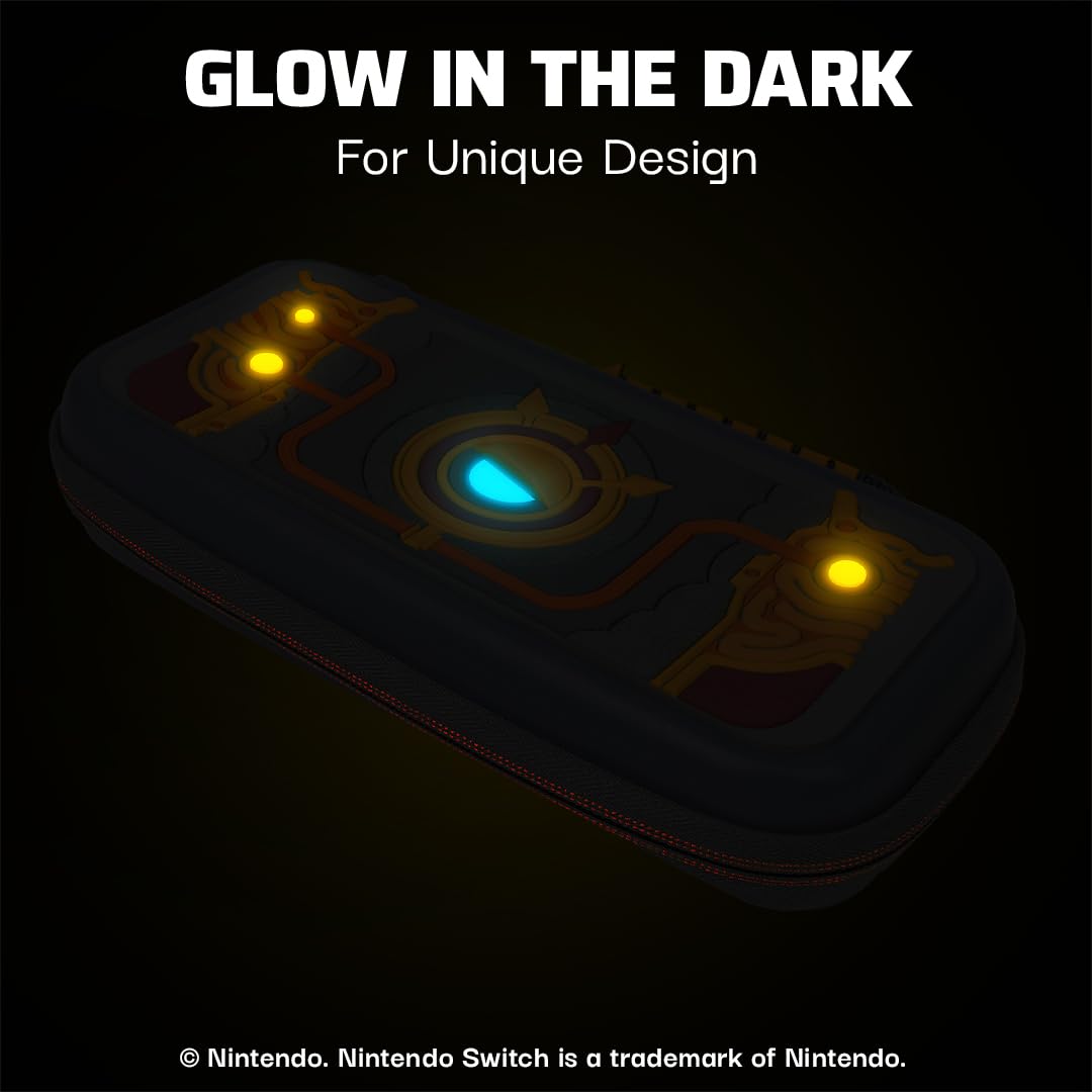 PDP Travel Case Plus Glow for Nintendo Switch/Switch Lite/Switch OLED: Legend of Zelda Tears of The