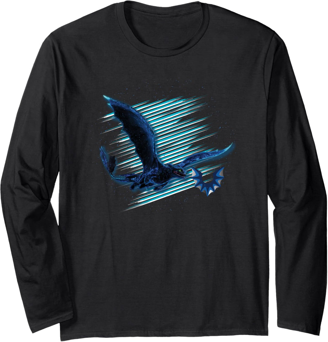 Drachenzähmen Leicht Gemacht 3 Heimkehr-Logo Langarmshirt