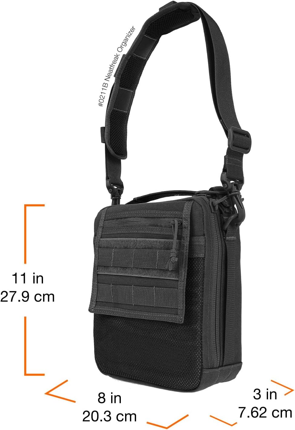 Maxpedition Unisex Neatfreak Organizer Tasche Einheitsgrösse Schwarz, Einheitsgrösse Schwarz