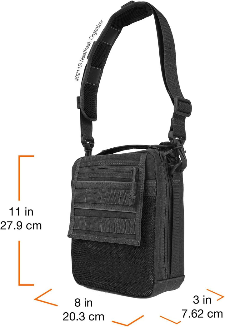 Maxpedition Unisex Neatfreak Organizer Tasche Einheitsgrösse Schwarz, Einheitsgrösse Schwarz
