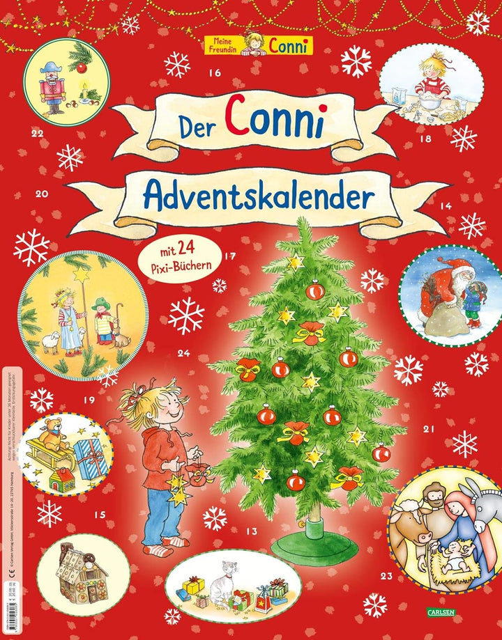 Conni Pixi Adventskalender 2021: Mit 22 Pixi-Büchern und 2 Maxi-Pixi