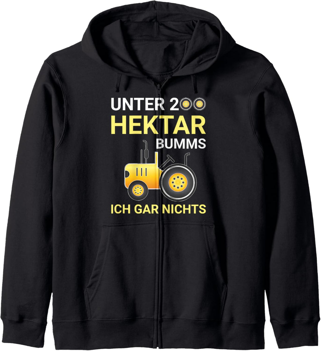 Traktor Traktorfahrer Landwirtschaft Unter 200 Hektar Kapuzenjacke