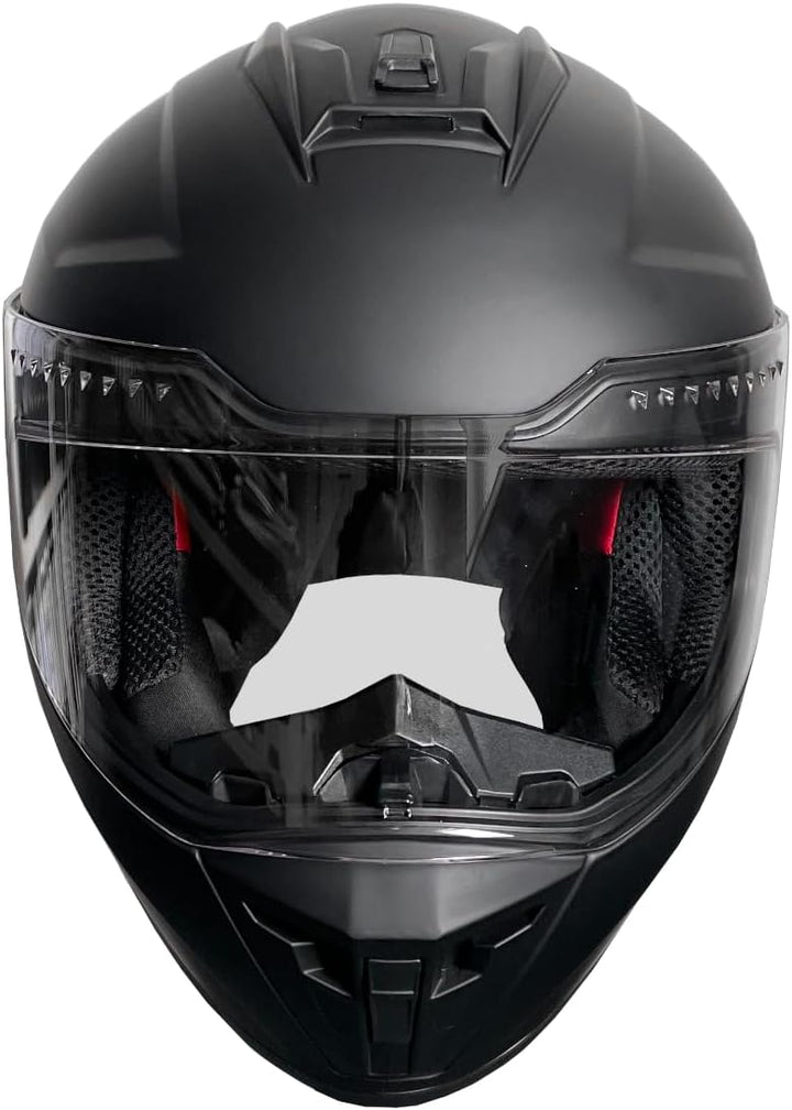 Integralhelm Helm Motorradhelm RALLOX 61 schwarz matt Grösse XL, XL