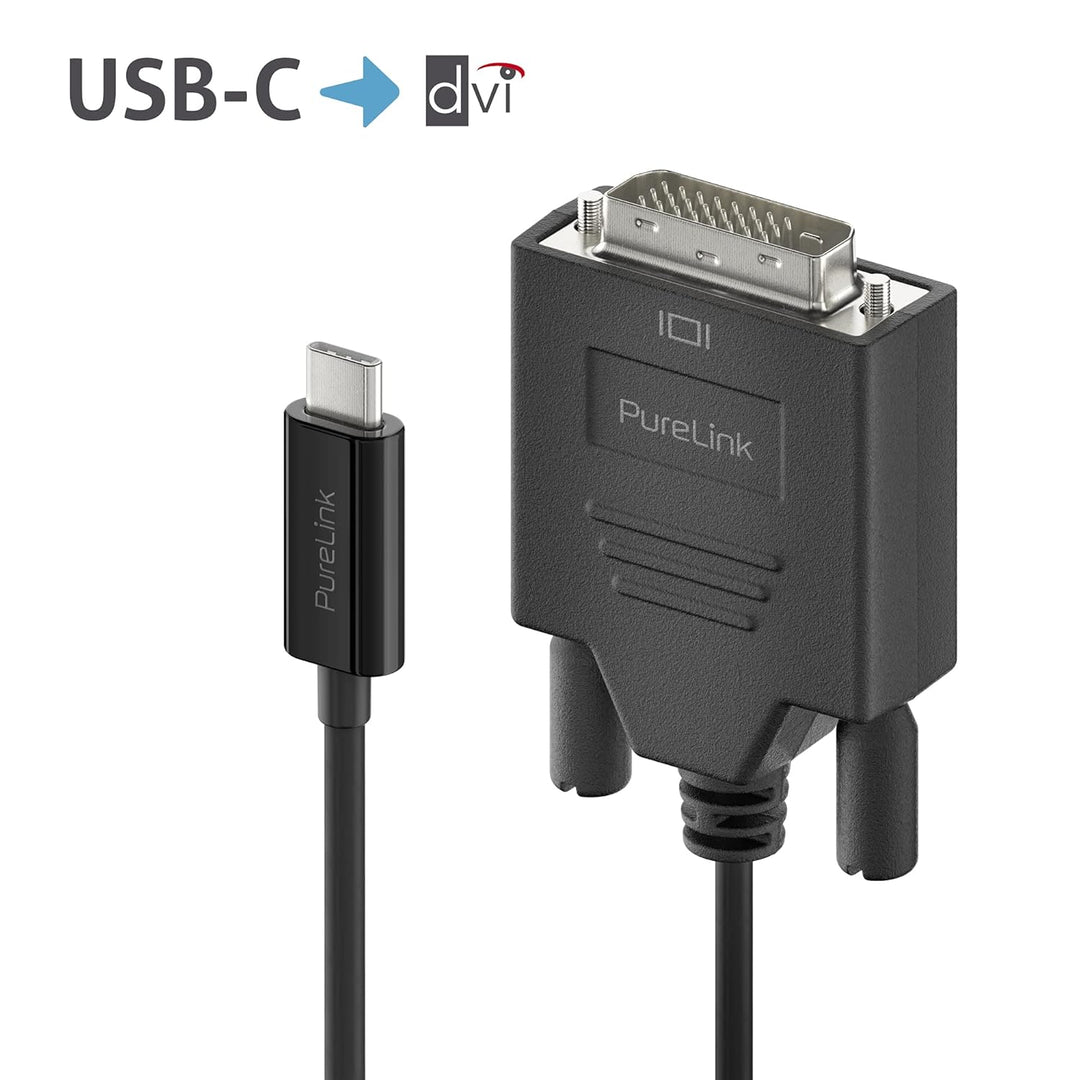 PureLink Mini DisplayPort auf DVI Kabel - 1920x1200 - WUXGA - (DVI-D Single Link) - 4,95Gbps, 1,50m,