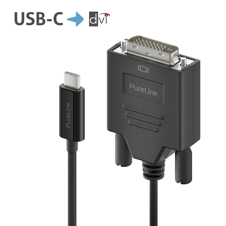 PureLink Mini DisplayPort auf DVI Kabel - 1920x1200 - WUXGA - (DVI-D Single Link) - 4,95Gbps, 1,50m,