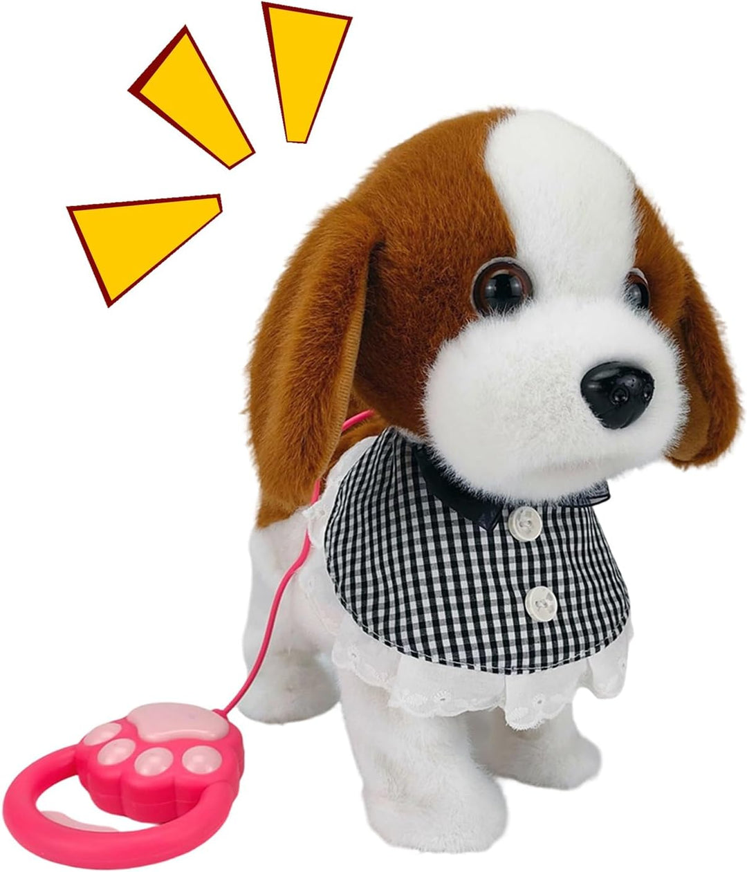 Generisch Realistischer Roboterhund, realistischer KI-Roboterwelpe, Gehen, Bellen, Schwanzwedeln, Be