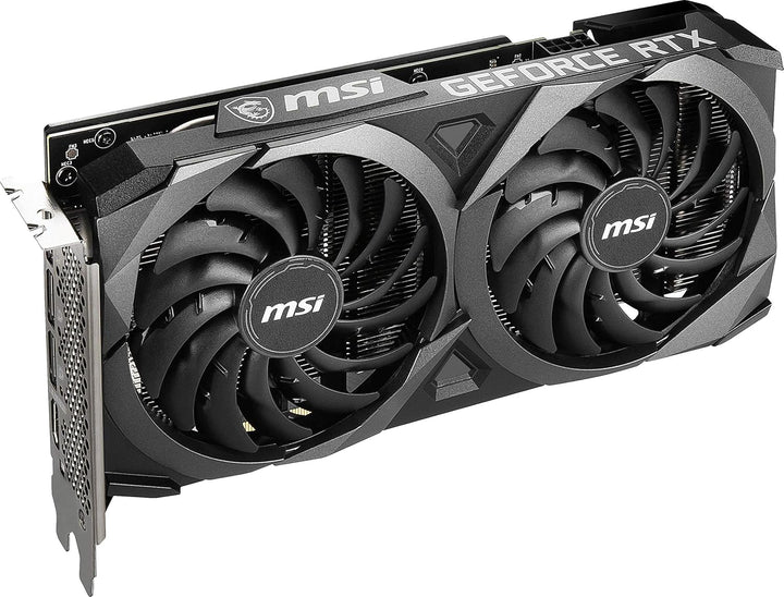 MSI GeForce RTX 3060 VENTUS 2X 12G OC, Gaming Grafikkarte - NVIDIA RTX 3060, 12GB GDDR6 Speicher, 19