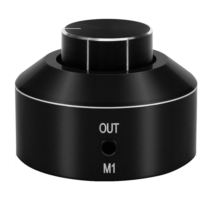 Mini Lautstärkeregler, 3,5 mm HiFi Verstärker Umschalter, Mini Volume Control Knob, Audio-Einsteller