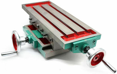 2Achsen FräSmaschine Metalldrehmaschine Multifunktion XY Kreuztisch FräStisch Koordinatentisch Mini