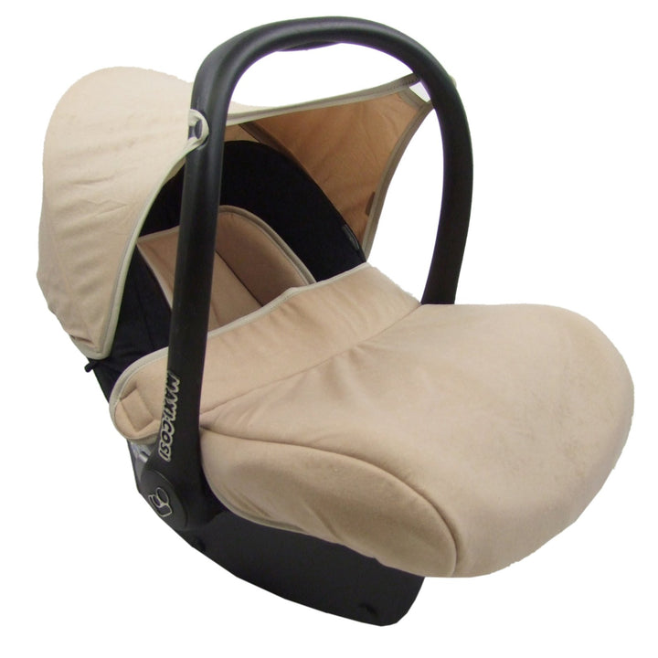 BAMBINIWELT Bezug Ersatzbezug kompatibel mit Maxi-Cosi CabrioFix für Babyschale 7-tlg Komplett-Set (